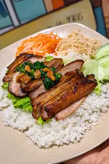 Hình ảnh Cơm tấm má heo nướng