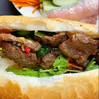 Hình ảnh Bánh Mì Thịt Nướng