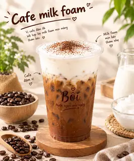 Hình ảnh Cà Phê Kem Muối 
