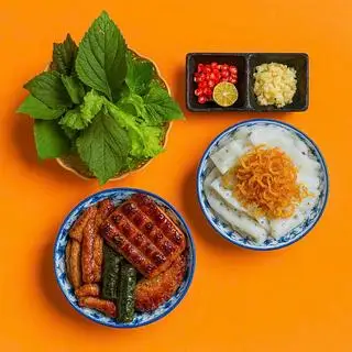 Combo 1 Bún Chả Đặc Biệt + Trà Dâu Tằm  - 100.000 ₫ tại Bún Chả Xèm - Bún Chả Hà Nội Gia Truyền - Đường 56