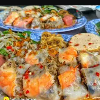 Hình ảnh Đặc Biệt: Bánh cuốn 2 TRỨNG cuộn tôm thịt nấm