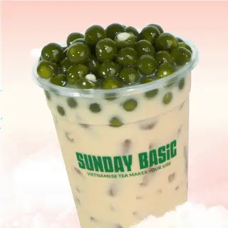 Trà Sữa Trân Châu Matcha Phô Mai - 33.000 ₫ tại Trà Sữa Sunday Basic - Thích Quảng Đức