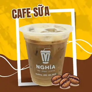 Cà phê sữa - 25.000 ₫ tại  Nghĩa Coffee & Milk Tea - Nguyễn Thượng Hiền