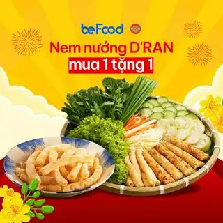 Mua 1 Tặng 1 - mua 1 nem nướng 1 người tặng 1 bánh gạo lắc phô mai - 80.000 ₫ tại Nem Nướng D'ran - Since 1968 - Bến Vân Đồn 