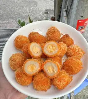 Chả cá cốm cam - 14.000 ₫ tại Bếp Bé Anh - Nguyễn Tuyển