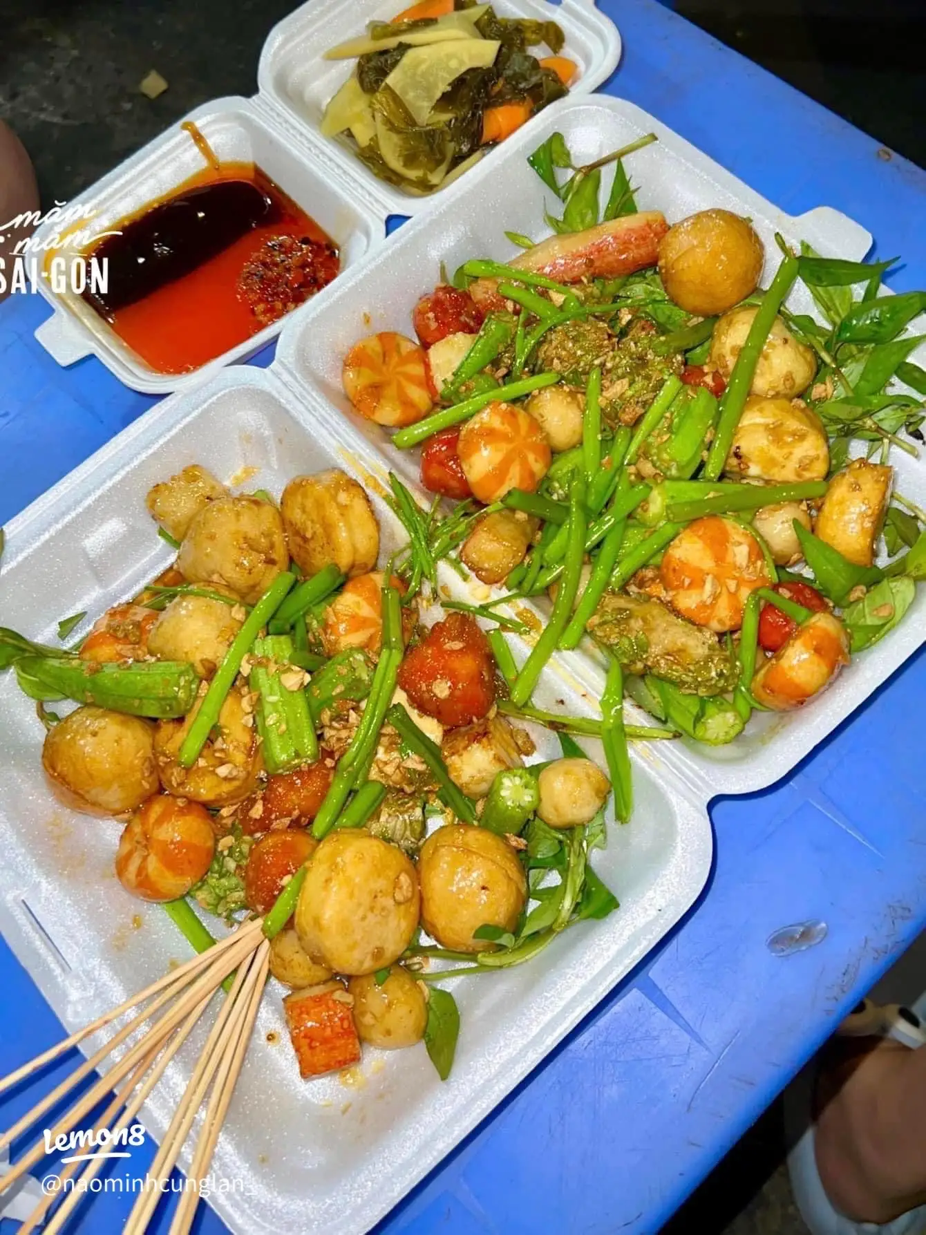 Hình ảnh Combo Cá Viên Mắm Tỏi +Trà Tắc 