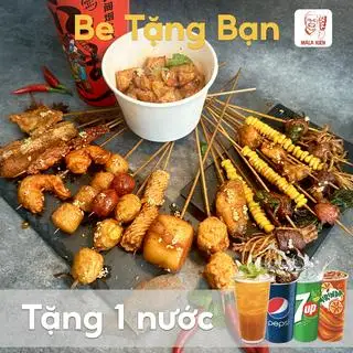Hình ảnh Set đại tiệc ăn vặt - Tặng 1 nước size lớn