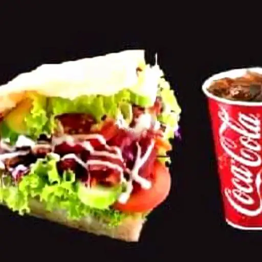 Combo 1: Kebab tam giác + ly CoCa - 44.000 ₫ tại Bánh Mì Kebab Sunrise & Thức Uống - Trường Chinh