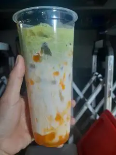 Hình ảnh Matcha Latte Đào