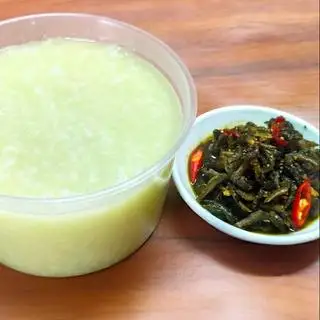 Cháo Trắng Lá Dứa Cá Bống Trứng Kho Tiêu - 29.000 ₫ tại Cháo Trắng Lá Dứa Ba Chị Em