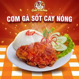 Hình ảnh Cơm gà sốt cay nóng