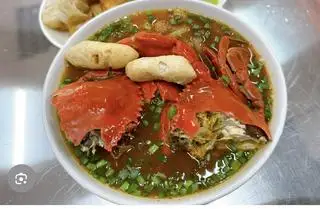 Bánh canh tôm+ thịt nạt+ bò viên+ trứng cút +bánh suông - 65.000 ₫ tại Bánh Canh Cua Nhà Shin & Cua Hấp - Thái Phiên