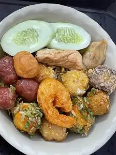 Hình ảnh Mì trộn Indomie viên chiên