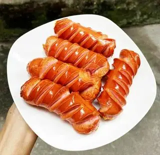 xúc xích chay chiên  - 10.000 ₫ tại Quán Chay Sen Hồng - Hà Huy Giáp