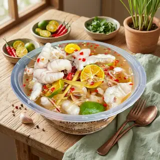 Chân gà rút xương ngâm sả tắc - Lớn - 149.000 ₫ tại Chân Gà - Ăn Vặt Dzô Dzô