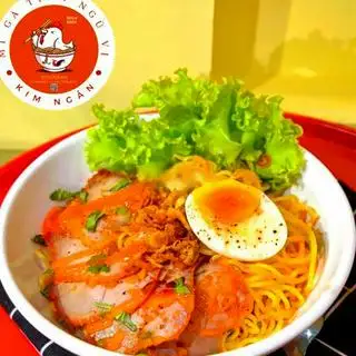 Mì khô xá xíu - 55.000 ₫ tại Mì Gà Tiêm Ngũ Vị Kim Ngân - Tôn Đản
