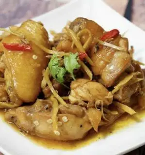 Hình ảnh Gà kho gừng 