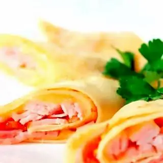 Hình ảnh Crepe giăm bông phomai 