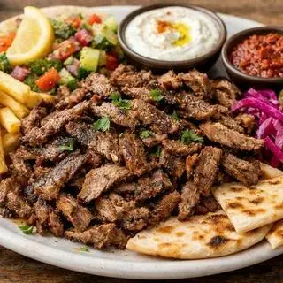 Beef Shawarma In Plate  - 269.000 ₫ tại Halal Al Sham Sai Gon - Võ Văn Kiệt