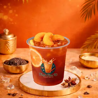 Trà Đào Thái Đỏ - 45.000 ₫ tại Thai Cha Ki - Trà Sữa Thái & Ăn Vặt - Huỳnh Tấn Phát