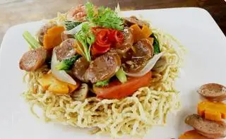 Hình ảnh mì giòn thập cẩm 