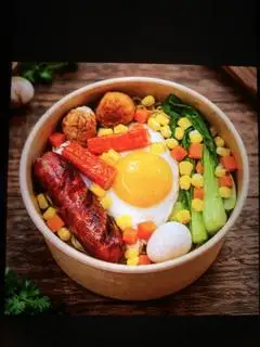 Hình ảnh mỳ trộn indomie thập cẩm 
