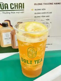 Hình ảnh Trà olong chanh vàng