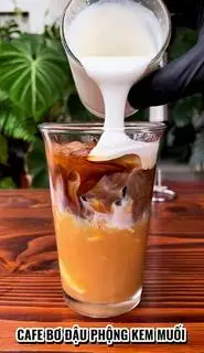 Hình ảnh Coffee Bơ đậu Phộng Kem muối 