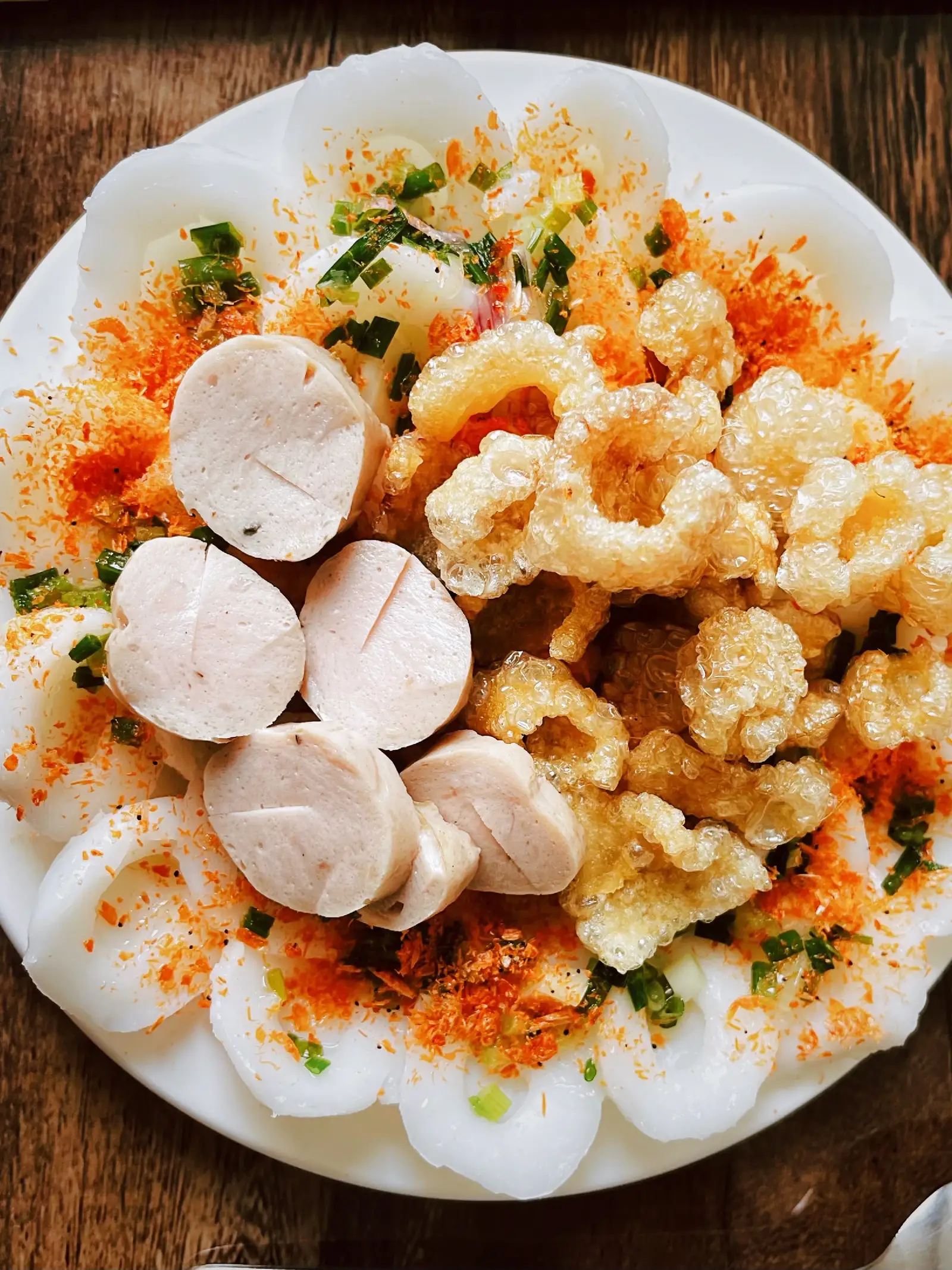Bánh thập cầm ( bèo hỏi ướt mix chung ) - 39.000 ₫ tại Kèo - Bánh Bèo Nha Trang & Bánh Bột Lọc Huế - Cầm Bá Thước