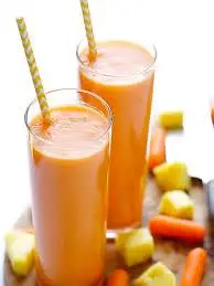 Hình ảnh Nước ép thơm cà rốt
