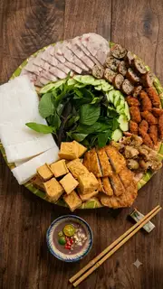 Hình ảnh Mẹt Thập Cẩm ( 3 người) chưa có bánh tráng 