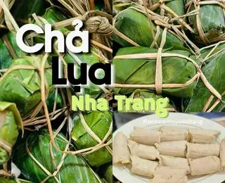 Chả lụa Nha Trang - 10.000 ₫ tại Bánh Canh Chả Cá Nha Trang Go79 - Trường Sa