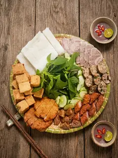 Hình ảnh Mẹt thập cẩm ( 2người)  chưa có bánh tráng 