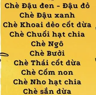 Hình ảnh Chè tự chọn