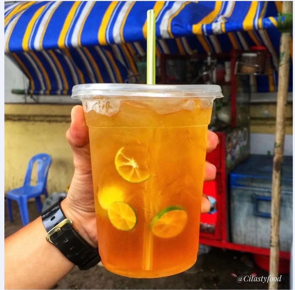 Trà tắc - 25.000 ₫ tại Bé Thi - Bánh Mì & Cà Phê - Đường 25A