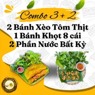 COMBO 2 Bánh Xèo + 1 Bánh Khọt 8 cái+ 2 Nước bất kỳ - 240.000 ₫ tại Cháo & Bánh Xèo Sóc Trăng Lộc Như Ý - Xô Viết Nghệ Tĩnh