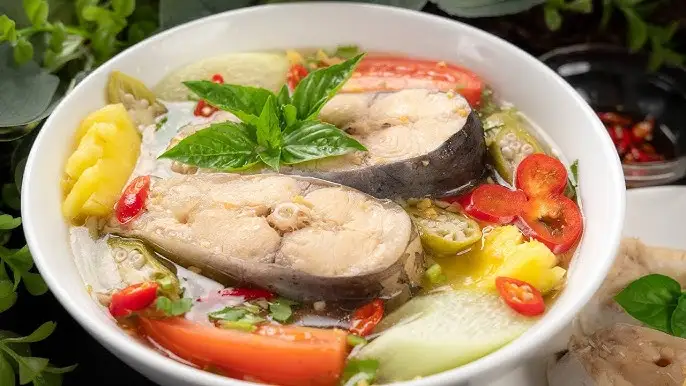 cơm canh chua cá  - 55.000 ₫ tại Cơm Tấm Minh