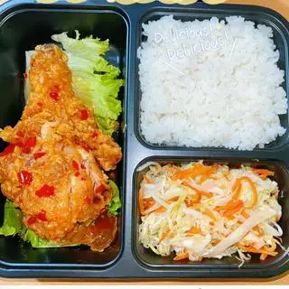 Hình ảnh 2 cơm gà sốt hàn quốc