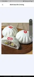 Bánh bao lớn 2 trứng - 27.000 ₫ tại Hoàng Long - Bánh Mì Hà Nội - Lê Hồng Phong