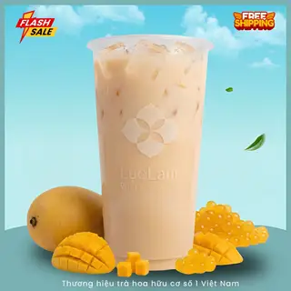 Lục trà sữa Xoài  - 45.000 ₫ tại Trà Sữa Matcha Sakura, Trà Hoa Olong & Cafe Muối - Lục Lam - 05 Rạch Bùng Binh