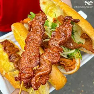 Hình ảnh Bánh Mì Thịt Xiên
