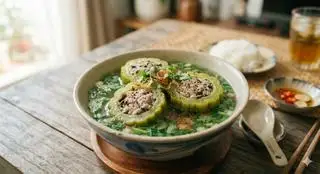 Hình ảnh Canh khổ qua 