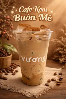 Cà phê kem buôn mê - 37.000 ₫ tại Vương - Coffee, Tea & Mocktail - Xô Viết Nghệ Tĩnh