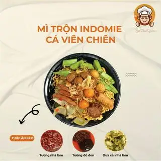 Hình ảnh Mì trộn Indomie cá viên chiên
