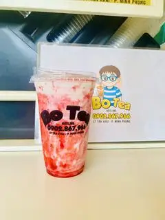Sữa chua dâu - 36.000 ₫ tại Bo Tea - Trà Sữa, Matcha Latte & Milo Dầm - Tân Khai
