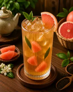 Hình ảnh Trà Bưởi Hồng