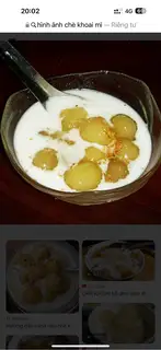 Hình ảnh Chè Khoai Mì- Bột Lọc