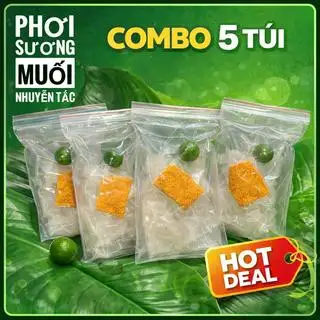(5 TÚI)  Bánh Tráng Muối Sặc - 60.000 ₫ tại Bánh Tráng Ăn Vặt Nghiện Store - Nguyễn Đình Chiểu