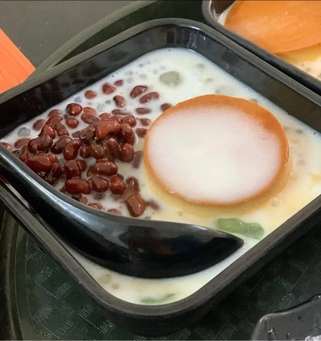 Hình ảnh Chè Bưởi Đậu Đỏ Caramel