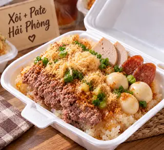 Hình ảnh Xôi mặn thập cẩm